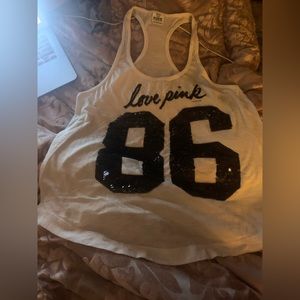 Vintage y2k Victoria secret pink sleep tank